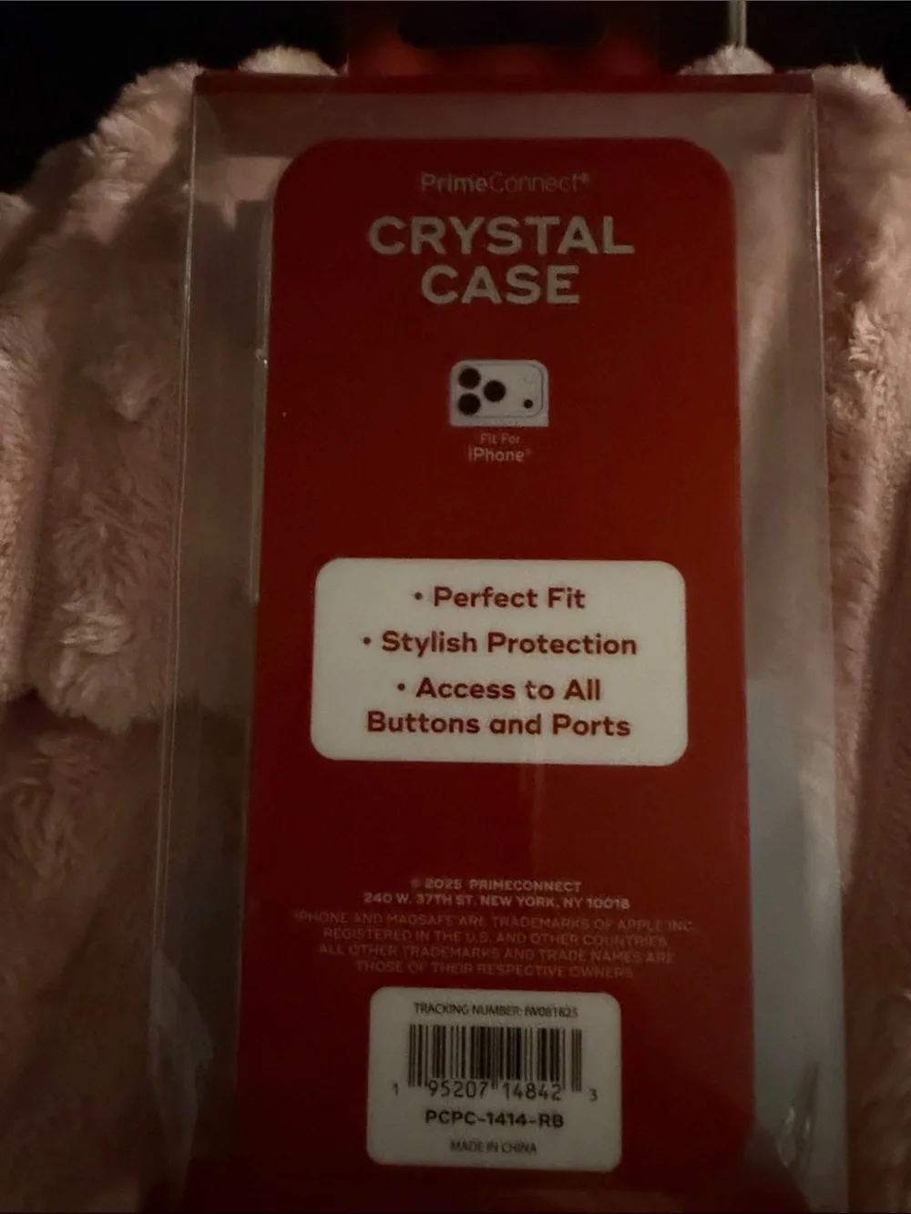 Crystal case for iPhone 17 Pro